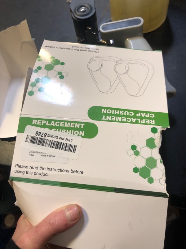 Photo 1 of 2 Packs Replacement Cushion for AirFit F20 Mask, Compatible with Original ResMed F20 Frame, Reliable Seal & Softer Fit (Large)