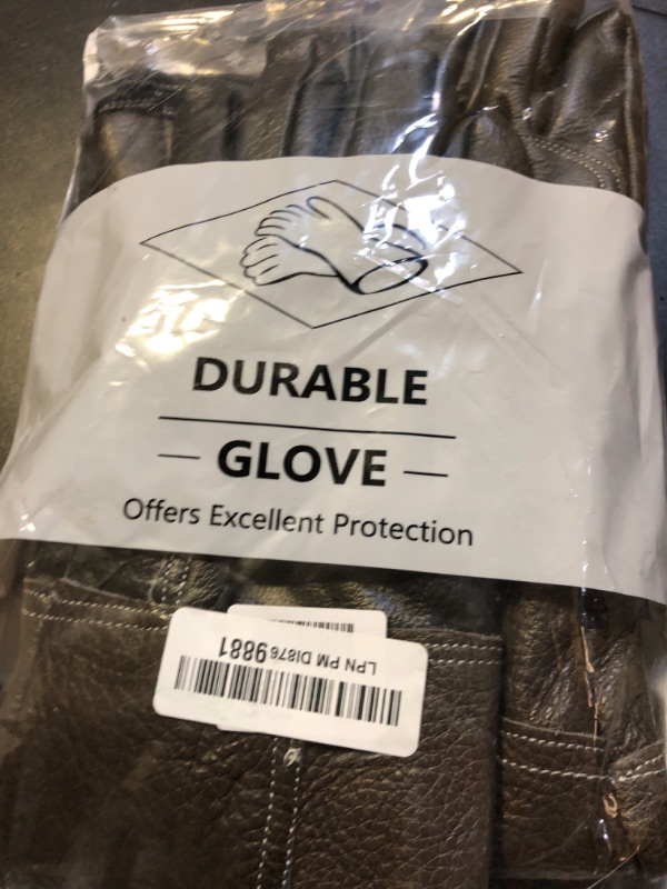 Photo 1 of FIPASEN Waterproof Animal Handling Gloves Bite Proof, 60cm/ 23.6In Bite Resistant Gloves for Bathing, Grooming, Handling Cat Dog Rat Snake Lizard Falcon Reptile, Reinforced Leather Protection Gloves