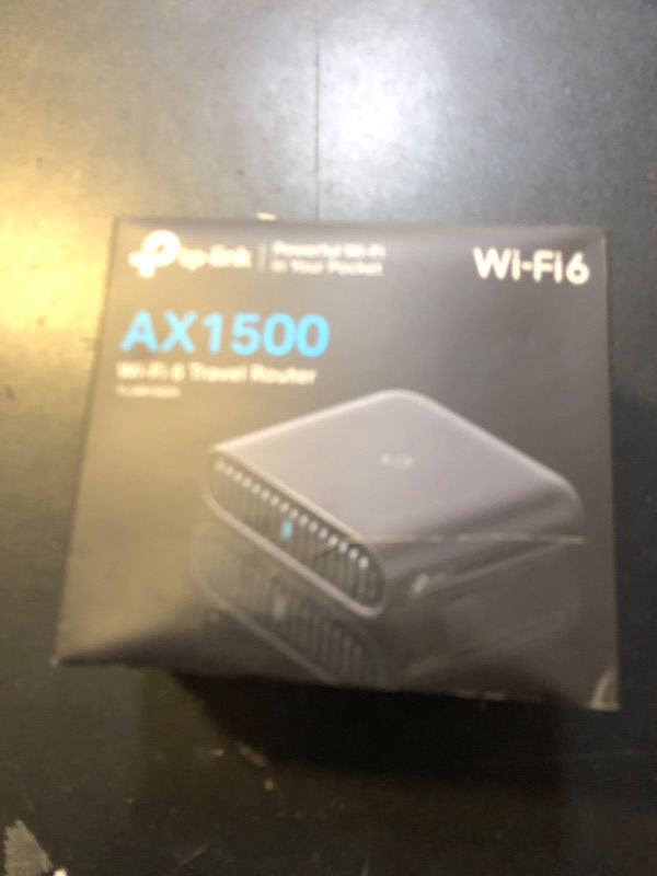 Photo 1 of TP-Link Ultra-Portable Wi-Fi 6 AX1500 Travel Router TL-WR1502X | Easy Public WiFi Sharing | Hotel/RV/Travel Approved | Phone WiFi Tether | USB C Powered | Multi-Mode | Tether App | Durable Design