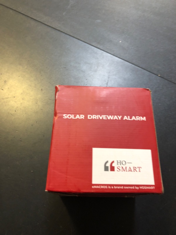 Photo 1 of eMACROS 1/2 Mile Long Range Solar Wireless Driveway Alarm Outdoor Weather Resistant Motion Sensor & Detector-Security Alert System-Monitor & Protect Outside Property