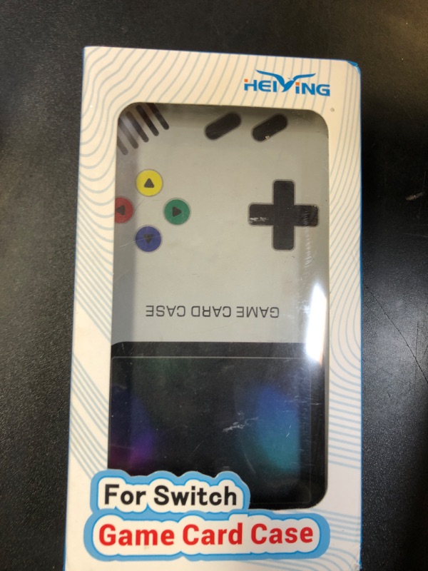 Photo 1 of HEIYING Switch Game Card Case for Nintendo Switch / OLED / Lite,Customized Pattern Portable Travel Carry Case with 72 Game Card Slots and 24 Micro SD Cards Slots