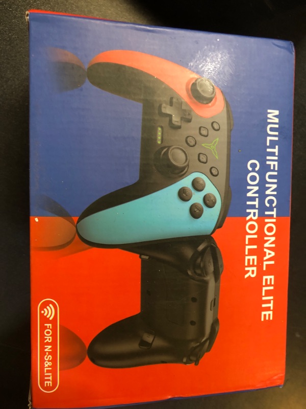 Photo 1 of Wireless Switch Controller for Nintendo Switch/Lite/OLED Controller, Switch Controller with a Mouse Touch Feeling on Back Buttons, Extra Switch Pro Controller with Wake-up,Programmable, Turbo Functionlk