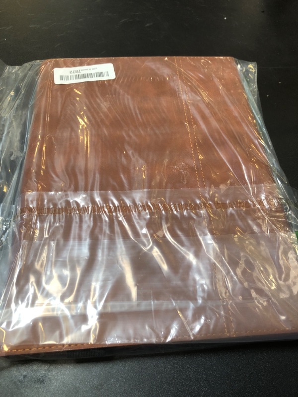 Photo 1 of NANRUIL for Microsoft Surface Pro X and Pro X Plus Case 13 inch 2019/2020/2021/2024 Genuine Leather Cover Protective Shell Compatible with Type Cover Keyboard and Pencil Holder.Brown