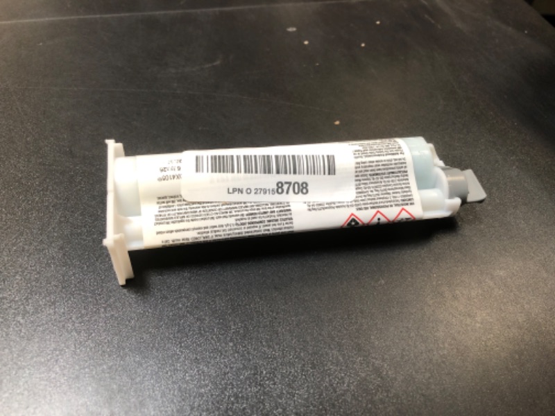 Photo 1 of 3M Scotch-Weld Structural Plastic Adhesive DP8010, Blue, Extremely Strong, Plastic to Metal Bonding, 45 mL (1.52 fl oz) Duo-Pak