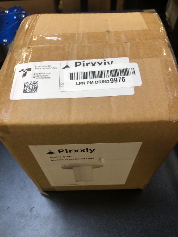 Photo 1 of Pirxxiy Soft White Cylinder Ceiling Light Fixture - LED Dimmable Flush Mount Spot Downlight for Living Room, Hallway, Kitchen & Dining Room