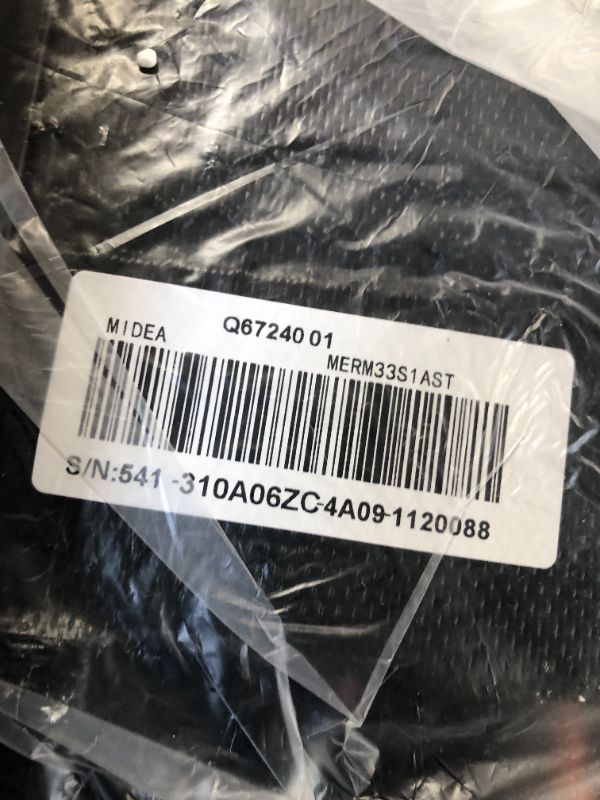 Photo 1 of Midea MERM33S1AST 3.3 Cubic Feet Compact Refrigerator, Silver