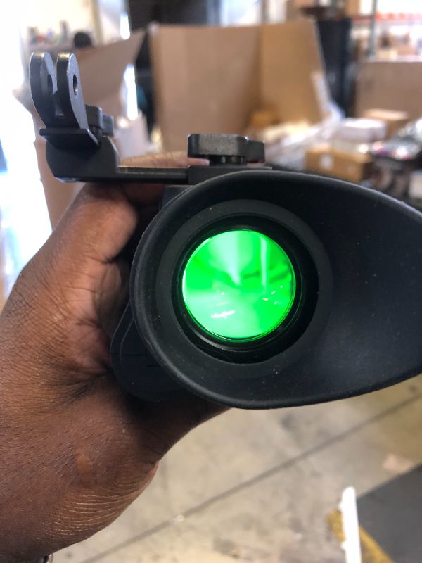 Photo 1 of Night Vision Monocular - Nightfox Prowl Night Vision Goggles, Head or Helmet Mounted, 1x Magnification NVG, 1080p Video Recording, Stealth Infrared 940nm IR, Tactical Digital NODs for Airsoft, Hunting