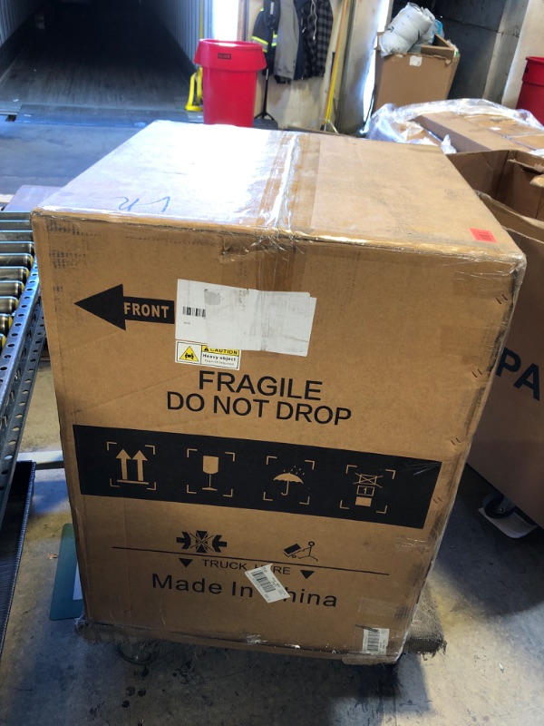 Photo 1 of 24 inch Undercounter Refrigerators with Weatherproof Full Stainless Steel Body, Built-in Beverage Refrigerator for Home and Commercial Use, Stainless Steel Door, Fast Cooling, Low Noise, 37-65 °F