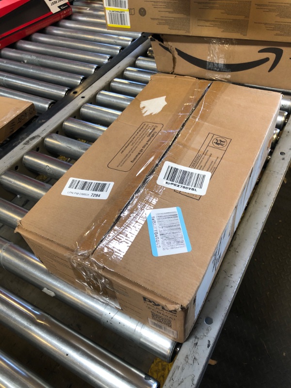 Photo 1 of Pyle Compact Mini Home Power Amplifier - 100W Smart Indoor Audio Stereo Receiver w/ RCA, 3 Microphone IN, AUX, 25/70V Outputs, LED, Input Selector, For PA, Amplified Speaker Sound System PCM60A Black