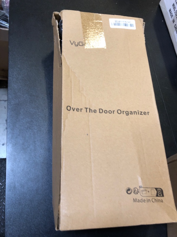 Photo 1 of VyGrow Over the Door Pantry Organizer, 8-Tier Over the Door Organizer with Adjustable Basket, Pantry Door Organization for Pantry Kitchen Storage Room Spice Rack, White