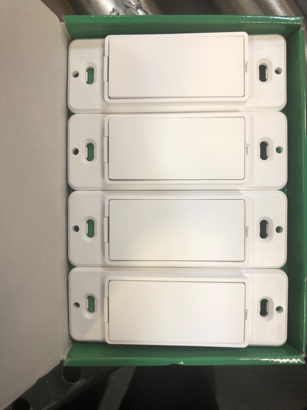 Photo 2 of Zigbee Smart Switch no Neutral Required | 4 Pack Smart Light Switch Compatible with Alexa and Work with Google Home, Smart Home Devices