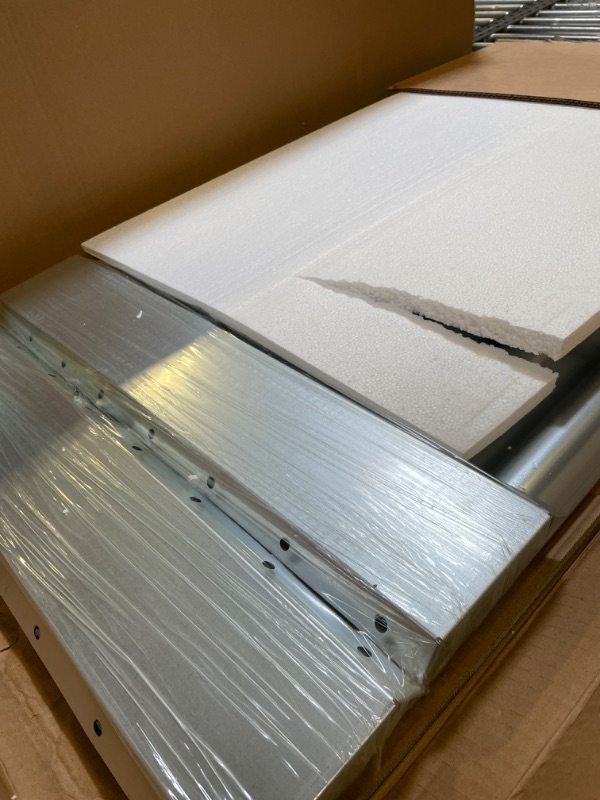 Photo 1 of Land Guard 8×4×2 ft Galvanized Raised Garden Bed Kit, Galvanized Planter Raised Garden Boxes Outdoor, Large Metal Raised Garden Beds for Vegetables.