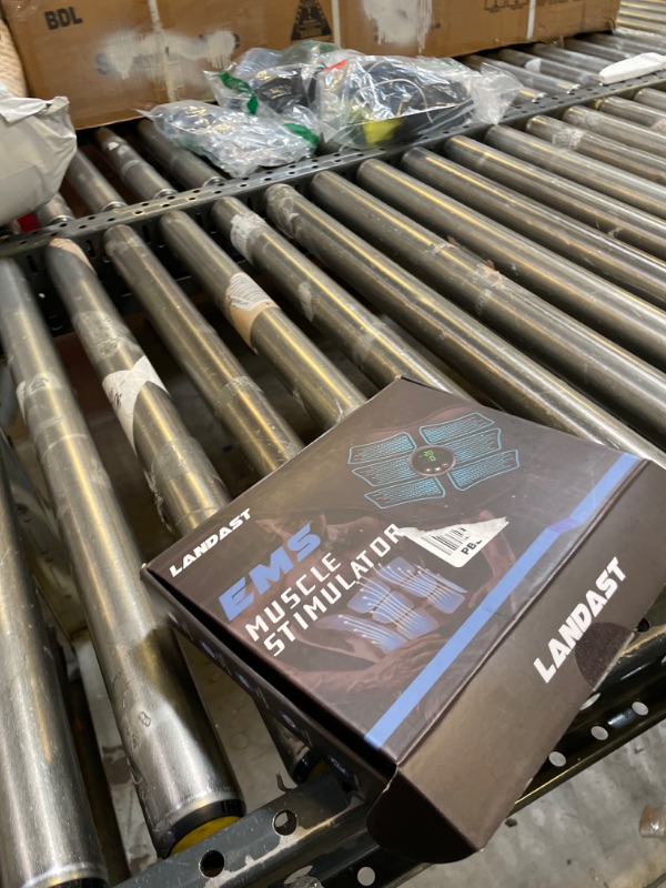 Photo 1 of FDA Cleared - MHD TENS Muscle Stimulator - Dual TENS & PMS Functions, 12 Programs for Easy Abs Muscle Stimulation and Activation, Home Gym Use