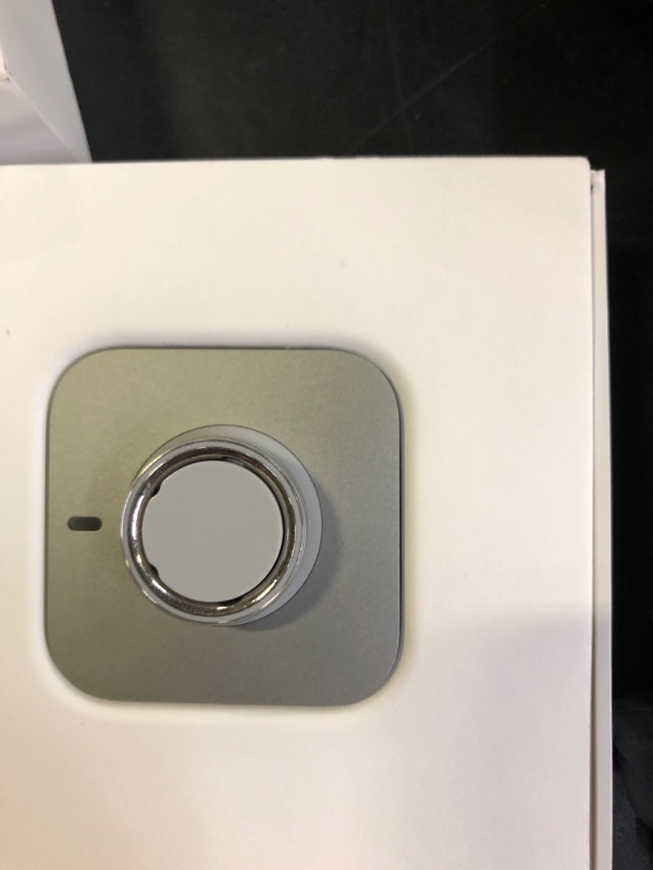 Photo 1 of Oura Ring 4 - Brushed Silver - Size 9 - Smart Ring - Size First with Oura Ring 4 Sizing Kit - Sleep Tracking Wearable - Heart Rate - Fitness Tracker - Up to 8 Days of Battery Life