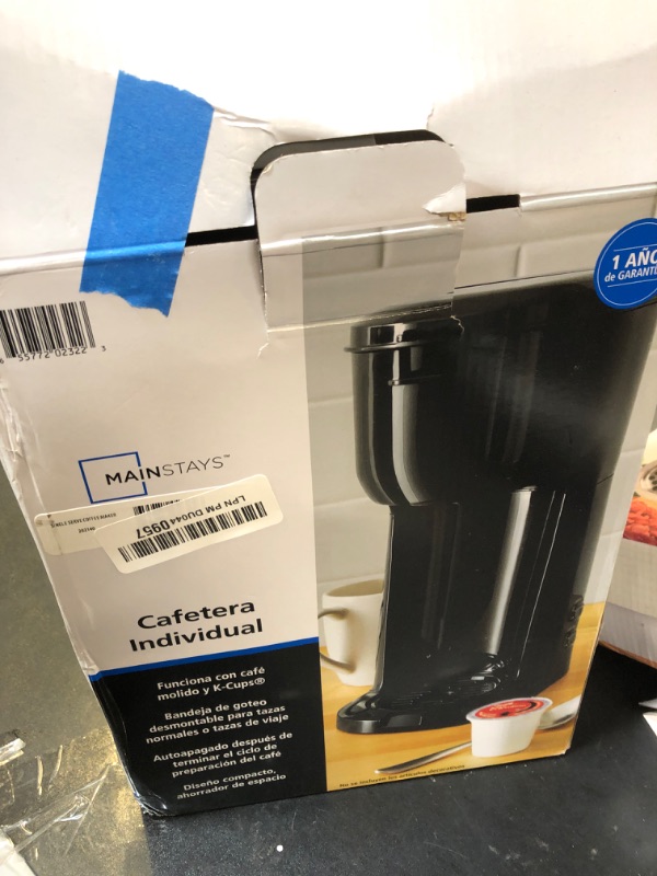 Photo 1 of Hamilton Beach The Scoop Single Serve Coffee Maker & Fast Grounds Brewer for 8-14oz. Cups, Brews in Minutes, Black (47620), Next Gen