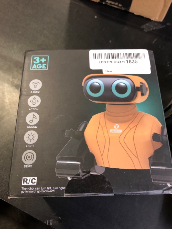 Photo 1 of KaeKid Robots for Kids, 2.4Ghz Remote Control Robot Toys with LED Eyes & Flexible Arms, Dance & Sounds, RC Toys for 3 4 5 6 7 8 Year Old Boys Girls (White)