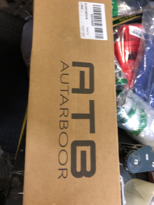 Photo 1 of Autarboor 3 Inch Inlet Exhaust Tip,3" Inlet 4" Outlet 12" Overall Length,Chrome Black Exhaust Tip,Chrome-Plated Exhaust Tip,Stainless Steel,Angle Cut,Clamp On