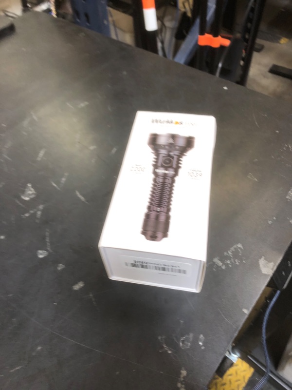 Photo 1 of Wurkkos LED Tactical Flashlight Rechargeable - TD01 Tactical Flashlight High Lumens SFT40 LED Super Bright 2000LM - Rechargeable Flashlight with Dual Switch 2 Modes IP68 1039M Longest Range USB C