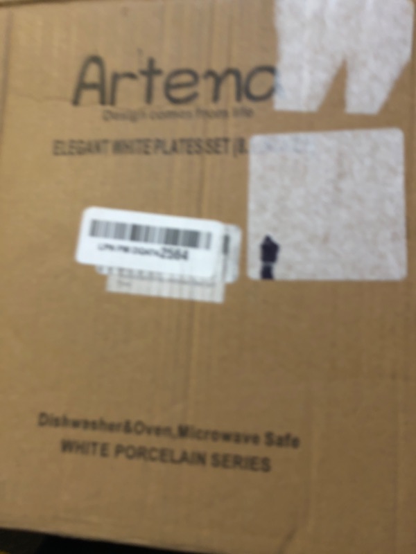 Photo 1 of Artena 10 Ounce Pasta Bowls Set of 4, Elegant White Soup Bowls, Wide Rim Salad Bowl, Premium Porcelain Pasta Plate Bowl, Shallow Soup Plates for Eating, Microwave Dishwasher Oven Safe Bowls