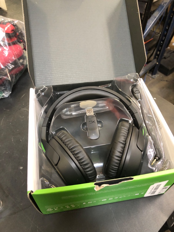 Photo 1 of HyperX CloudX Flight – Wireless Gaming Headset, Official Xbox Licensed, Compatible with Xbox One and Xbox Series X|S, Game and Chat Mixer, Memory Foam, Detachable Noise-Cancellation Microphone
