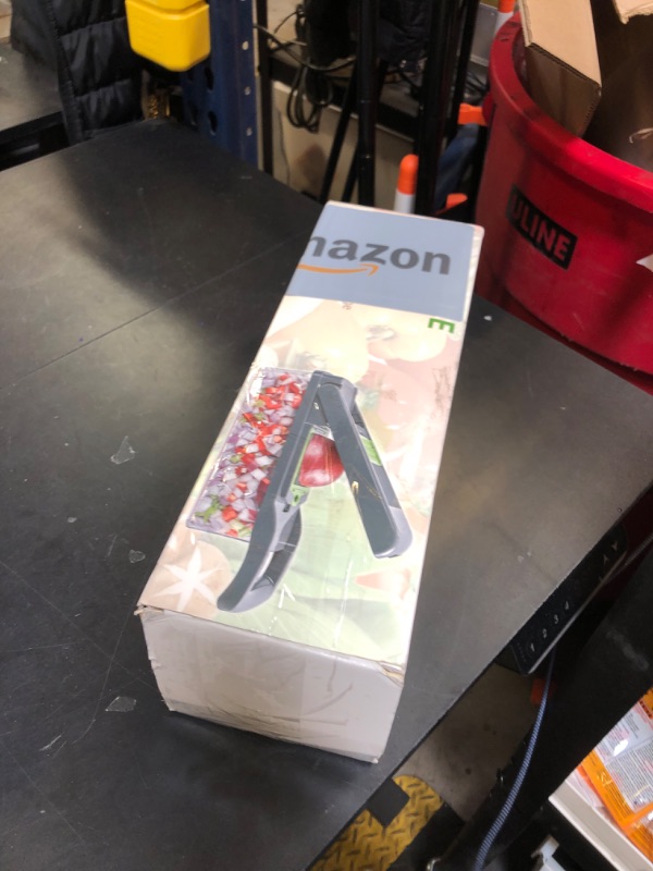 Photo 1 of Vegetable Chopper, Pro Onion Chopper, Multifunctional 13 in 1 Food Chopper, Kitchen Vegetable Slicer Dicer Cutter,Veggie Chopper With 8 Blades,Carrot and Garlic Chopper With Container…