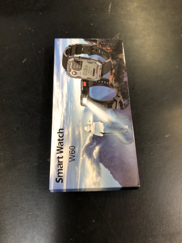 Photo 1 of Military Smart Watch for Men (Answer/Make Calls), 2.01'' Smart Watch for Android and iPhone, Fitness Tracker with Flashlight/Compass/100 Days Battery/Heart Rate/Sleep/100+ Sport Modes(2 Straps)