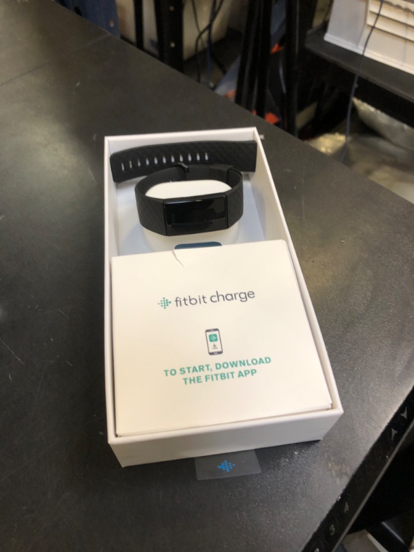 Photo 3 of Fitbit Charge 4 Black Advanced Fitness Tracker