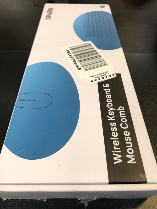 Photo 1 of Wireless Keyboard and Mouse Combo for iPad, SPARIN Bluetooth Keyboard Mouse for iPad Pro M4 & iPad Air M2 2024 (13 inch &11 inch), iPad Air 5th 4th Gen, iPad 10th 9th 8th Gen, Black