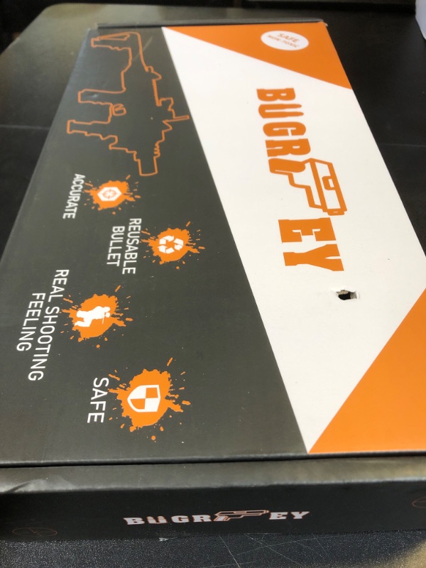 Photo 1 of Bugrtey Double-barreled Toy Gun - Two Modes Realistic Soft Bullet Toy Guns Blaster with Sight - Educational Shooting Toy Shotgun - Gifts for Boys Christmas Birthday Halloween Present