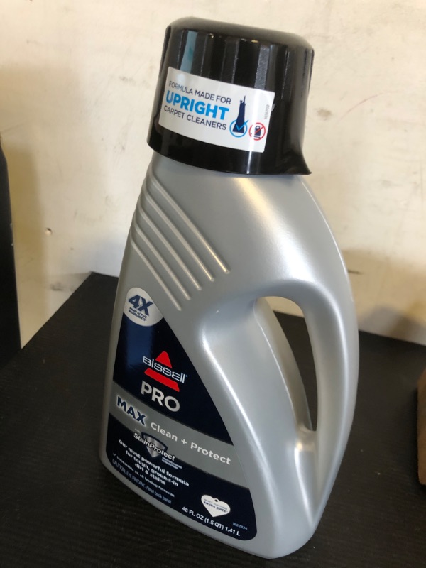 Photo 1 of Bissell 78H63 Deep Clean Pro 4X Deep Cleaning Concentrated Carpet Shampoo, 48 ounces - Silver