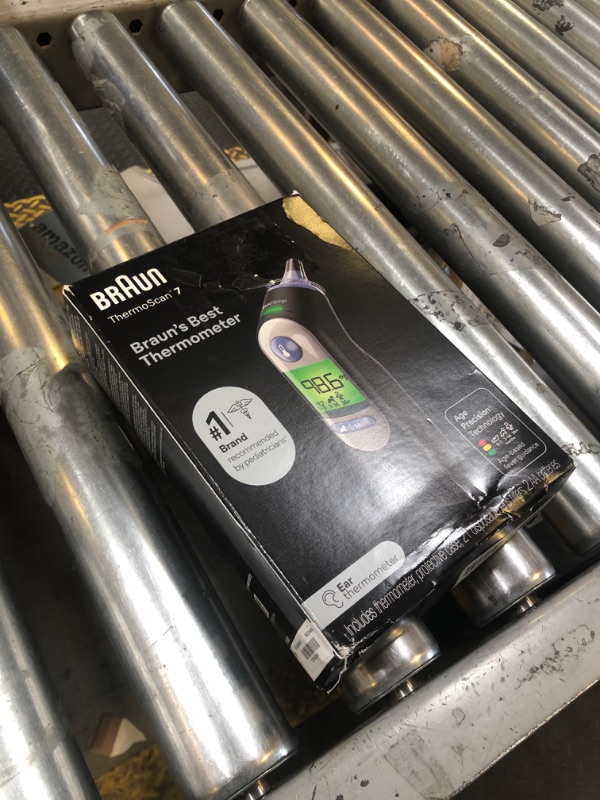 Photo 1 of Braun ThermoScan 7 Digital Ear Thermometer, Age-Adjusted Fever Guidance, Baby and Infant Friendly, No. 1 Brand Recommended by Pediatricians, FSA and HSA Eligible