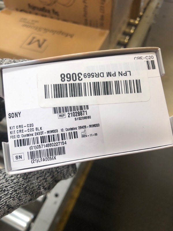 Photo 3 of Sony CRE-C20 Self-Fitting OTC Hearing Aids for Mild to Moderate Hearing Loss, Prescription-Grade Sound Quality, Compact Virtually Invisible Design, Customizable App, and Rechargeable Battery