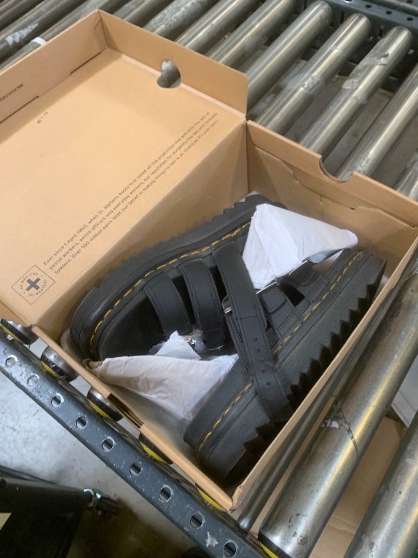 Photo 1 of Dr. Martens Women's Blaire Slide Sandal, Black Hydro, 7