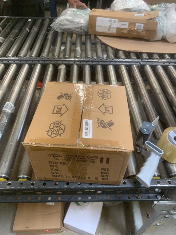 Photo 1 of MVBT Outdoor Modern Post Light, LED Fence Deck Cap Light High Voltage Wired Lantern Column Lamp for Flat Surface Patio Garden Decoration with IP65 Waterproof E26 Bulb