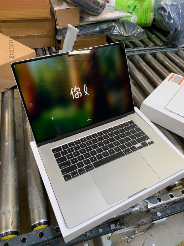 Photo 2 of Apple 2024 MacBook Air 15-inch Laptop with M3 chip: Built for Apple Intelligence, 15.3-inch Liquid Retina Display, 16GB Unified Memory, 512GB SSD Storage, Backlit Keyboard, Touch ID; Silver