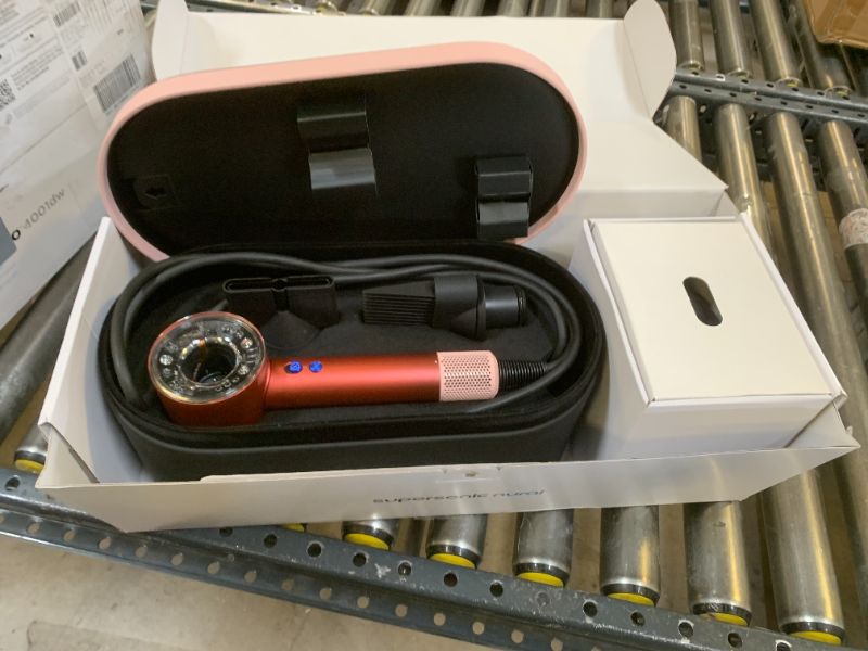 Photo 5 of Dyson Special edition Supersonic Nural™ hair dryer in Strawberry bronze and blush pink designed Presentation  