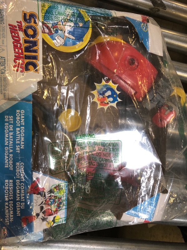 Photo 1 of Sonic The Hedgehog Giant Eggman Robot Battle Set with Catapult