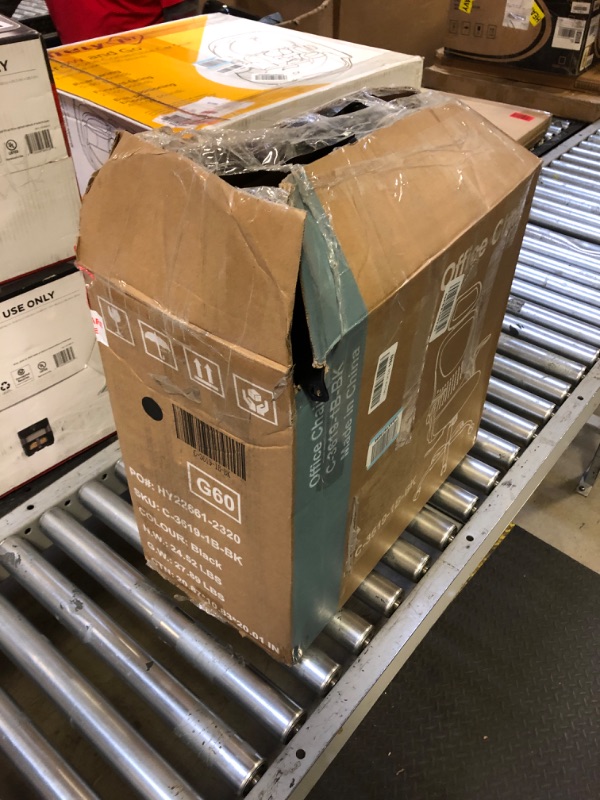 Photo 1 of Sweetcrispy Office Computer Desk Chair, Ergonomic High-Back Mesh Rolling Work Chairs with Wheels and Adjustable Headrests, Comfortable Lumbar Support, Comfy Flip-up Arms for Home,Bedroom,Study, Black