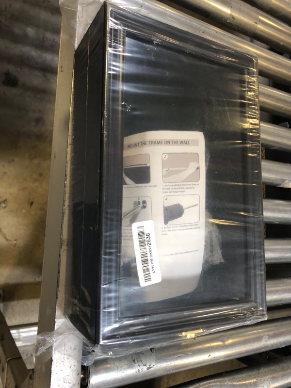 Photo 1 of COMSREV Single Handgun Pistol Revolver Gun Display Case Wall Mount Lockable Black Felt Wood Cabinet w/ 98% UV Protection Acrylic Clear Door Gun Shadow Box Stand Rack Holder