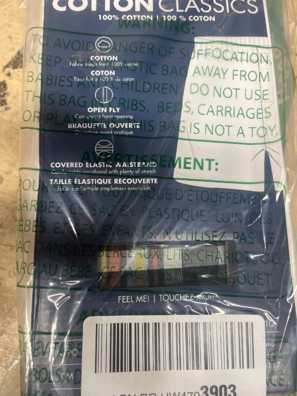 Photo 1 of **ONLY 1 PAIR (MULTI-COLOR) ** Tommy Hilfiger Mens Underwear Multipack Pack Cotton Classics Woven Boxer Shorts, Trout, Large US