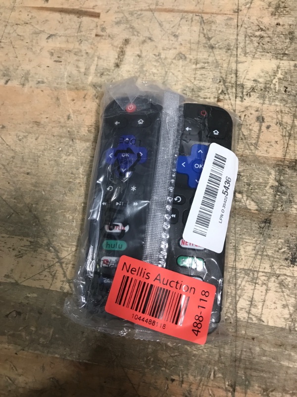 Photo 1 of (Pack of 2) Replacement-Remote-Control for Roku-TV,Compatible for TCL Roku/Hisense Roku/Onn Roku/Philips Roku Smart TVs(Not for Roku Stick and Box)