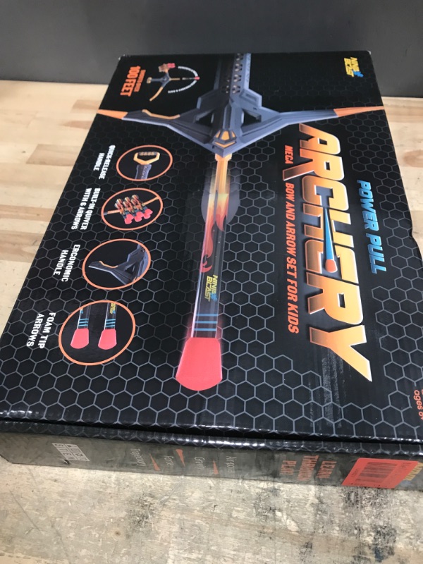 Photo 1 of *MISSING TIP TO INSERT DARTS* Kids Bow and Arrow Archery Set - Coolest Toys for Boys Age 6, 7, 8, 9, 10, 11 & 12 Year Old Boy Gifts - Cool Boy Toys Birthday Gift - Best Outdoor Kid Sports Play Toy