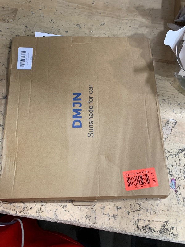 Photo 1 of [2025 Upgrade] DMJN Windshield Sun Shade Car, [100% Sun Bolck & UV Reflective] Keep Car Cool & Interior Protection Sunshade, Flexible & Durable Sun Visor Universal Fit Large