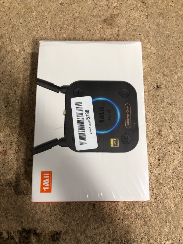 Photo 1 of 1Mii B06Ultra Bluetooth 5.2 Receiver with LDAC for Hi-Res Wireless Audio, HiFi Bluetooth Audio Adapter w/Audiophile DAC, 3D Surround aptX HD Low Latency, Optical AUX 3.5mm Coaxial for Home Stereo