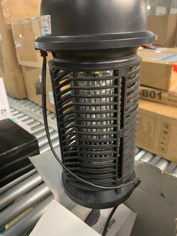 Photo 1 of ***(HEAVILY USED)***GOOTOP Bug Zapper Outdoor, Mosquito Zapper, Electric Fly Zapper, Mosquito Killer, Fly Traps, 3 Prong Plug, Flying Insects Zapper Indoor Outdoor 90-130V, 4200V, ABS Plastic Outer (Black)