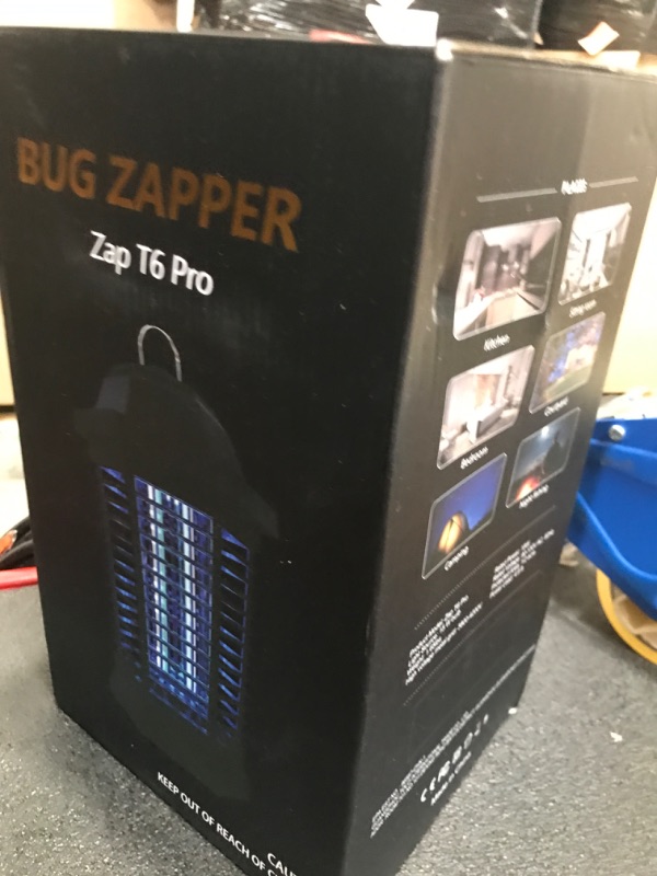 Photo 1 of ***(HEAVILY USED)***GOOTOP Bug Zapper Outdoor, Mosquito Zapper, Electric Fly Zapper, Mosquito Killer, Fly Traps, 3 Prong Plug, Flying Insects Zapper Indoor Outdoor 90-130V, 4200V, ABS Plastic Outer (Black)