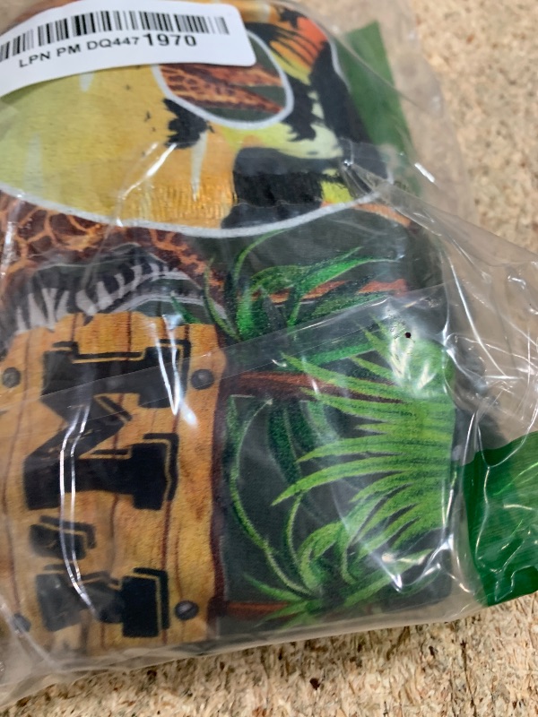 Photo 1 of 6 Year Old Zoo Birthday Safari Jungle Animal 6th B-day T-Shirt S  ARMY GREEN