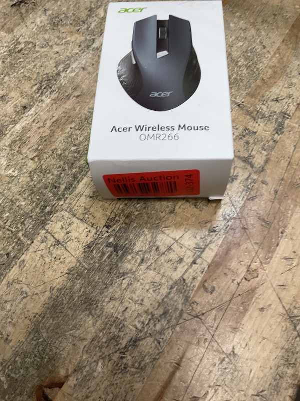 Photo 1 of acer Wireless Mouse for Laptop, 2.4GHz Computer Mouse 3 Adjustable DPI Office Cordless USB Mice with USB-A Receiver, 6 Buttons, 1600 DPI, Compatible with PC, Laptop, Desktop, Windows, Chromebook