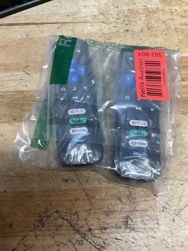 Photo 1 of (Pack of 2) Replacement-Remote-Control for Roku-TV,Compatible for TCL Roku/Hisense Roku/Onn Roku/Philips Roku Smart TVs(Not for Roku Stick and Box)