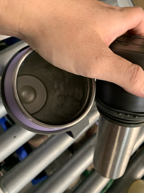 Photo 1 of ***(HEAVILY USED/ MINOR DAMAGE)***Momcozy 22oz Portable Breast Milk Cooler for Outdoor, Life Saver with 360° Total Cooling for 24 Hours, Larger Capacity Travel Breastmilk Chiller with 2pcs Baby Bottles for Breastmilk Storage, Purple